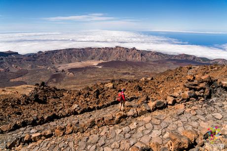 Trekking / Senderismo en el parque nacional y volcán Teide