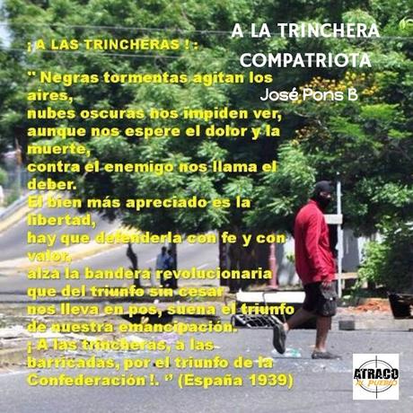 A LA TRINCHERA COMPATRIOTA