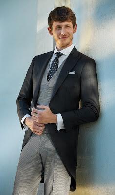 Nicolás Coronado, José Coronado, Paola Dominguín, TVE, Protocolo, Protocolo Novios, trajes de novio, trajes de boda, bodas, chaqué, 