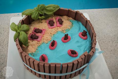 Tarta playa de ositos