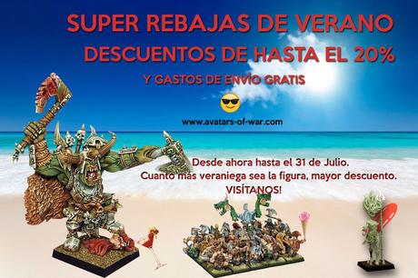 Promoción veraniega de Avatars of War: Hasta  20% de dto