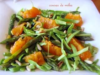 Ensalada de espárragos y naranja, Foto 2