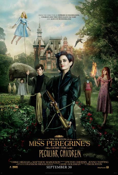 póster de El hogar de miss Peregrine para niños extraordinarios