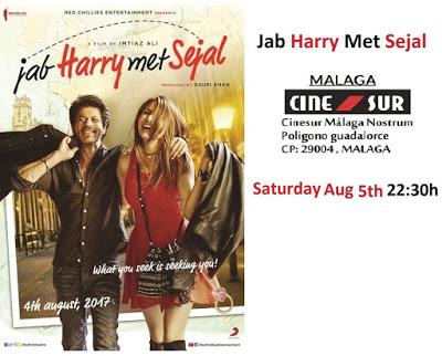 Jab Harry met Sejal, la nueva película bollywood  de Shah Rukh Khan en España