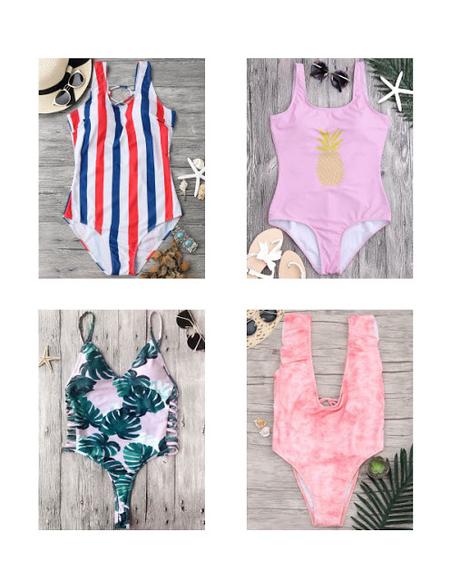 Zaful wishlist de verano: bañadores