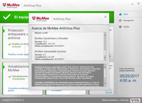 McAfee AntiVirus Plus v14.0 Con Licencia Original Analiza Todo Tu Equipo contra Los Ultimos Virus