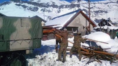 El Ejército continúa prestando apoyo a San Martín de los Andes