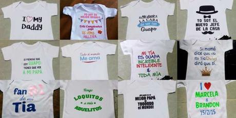 Hermosos mamelucos personalizados