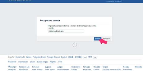 Configura tu cuenta de Facebook para que tus contactos de confianza te envíen un código de recuperación de tu Cuenta