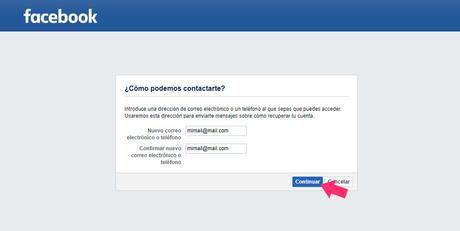 Configura tu cuenta de Facebook para que tus contactos de confianza te envíen un código de recuperación de tu Cuenta