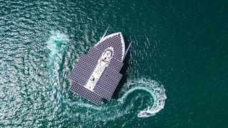 Llega al país el primer barco autónomo gracias a la energía solar