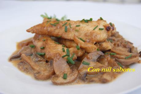SOLOMILLOS DE POLLO AL PEDRO XIMÉNEZ