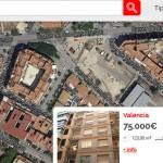 mapas satelite de pisos en valencia