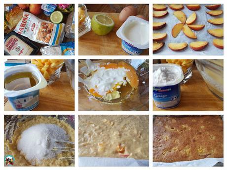 Coca de melocotones Coca de melocotones