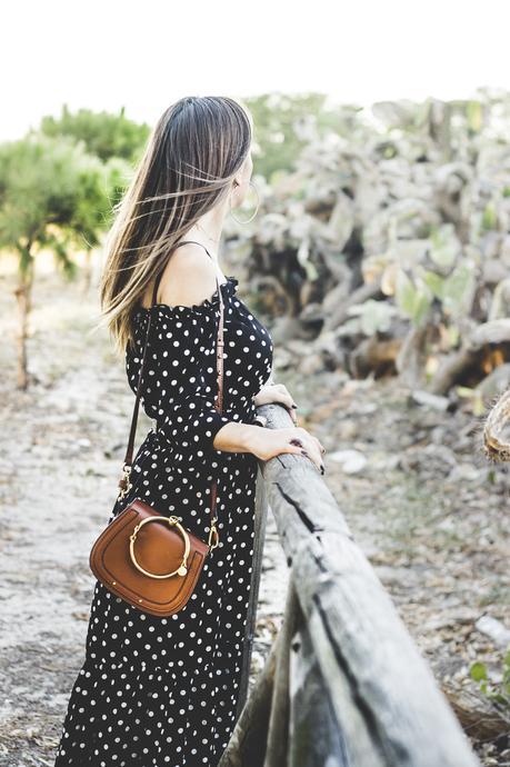 POLKA DOTS MAXI DRESS