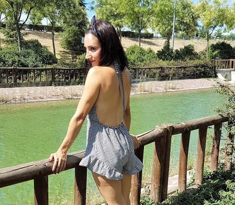 Outfit Mono Estampado Vichy Outfit Mono Estampado Vichy
