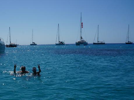 Experiencia en barco entre Ibiza y Formentera