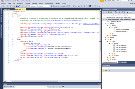 Ionic 2 con Visual Studio 2017