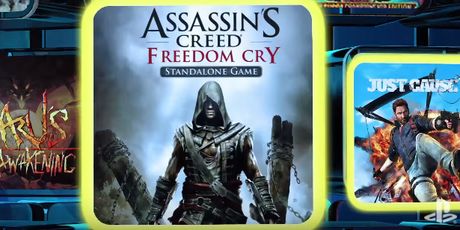 Just Cause 3 y Assassin's Creed: Freedom Cry como los destacados de PlayStation Plus de agosto