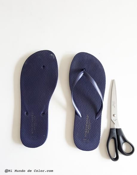 DIY PERSONALIZA TUS CHANCLETAS FLIP FLOP