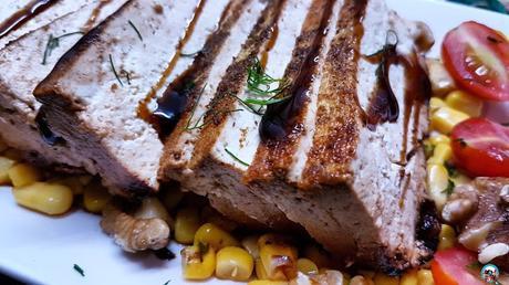Tofu caramelizado