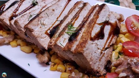 Tofu caramelizado Tofu caramelizado