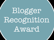 Blogger recognition award