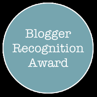 BLOGGER RECOGNITION AWARD