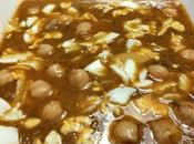 Gazpacho lechuga huevo duro garbanzos