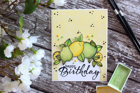 Citrus Watercolor Birthday Card