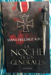 Portada del libro La noche de los generales, de Hans Hellmut Kirst