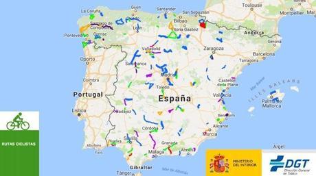 La DGT elabora 138 rutas seguras para los ciclistas