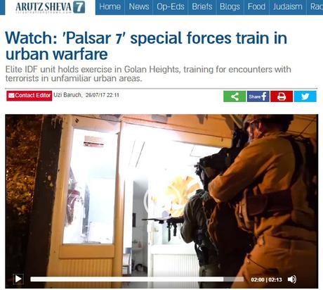Las fuerzas especiales de Palsar 7 entrenan para la guerra urbana