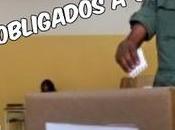 Militares obligados votar