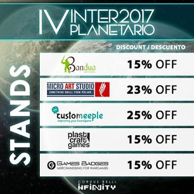 Descuentos en los stands del Interplanetario 2017