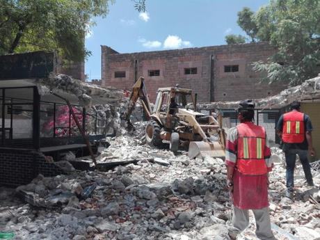 Autoridades estatales destruyen patrimonio en el Centro de las Artes