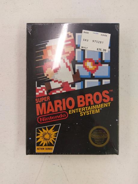 Se vende copia original de Super Mario Bros por más de 30.000 dólares