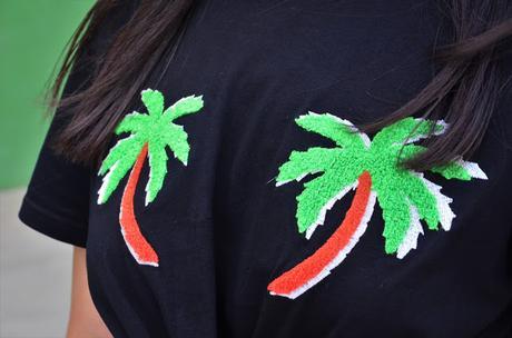 Camiseta palmeras