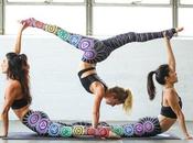 Estas Leggings inteligentes Wearable vibran para corregir posturas yoga