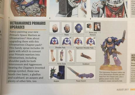 Matriz para para hacer Primaris Ultramarines desvelada