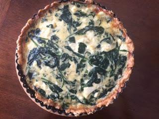 TARTA DE ESPINACAS Y MATO