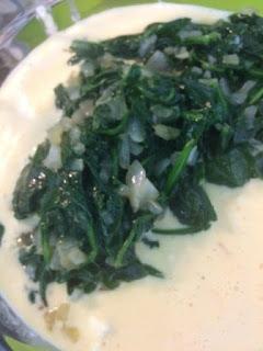 TARTA DE ESPINACAS Y MATO