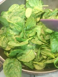 TARTA DE ESPINACAS Y MATO