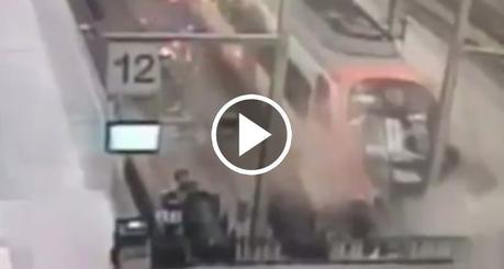 Así fue la colisión del tren de Barcelona que dejó 56 heridos, tres de gravedad