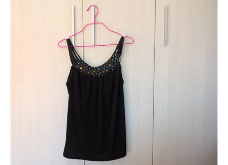 RECICLAR Y DAR COLOR A UNA CAMISETA COMPLETAMENTE NEGRA