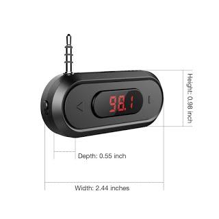 transmisor fm, transmitter universal para coche amazon, doosl, 