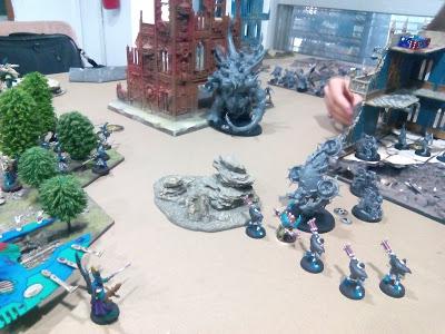 Nurgle vs Aeldari, Purgar y Capturar