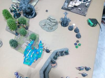 Nurgle vs Aeldari, Purgar y Capturar