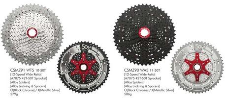 Sunrace MZ: nueva transmisión de 12 velocidades