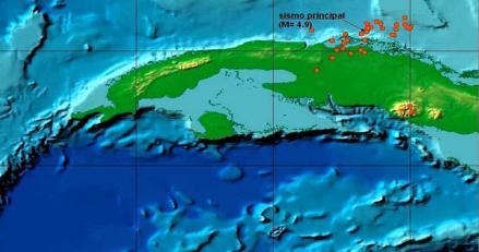 Sismo perceptible en Matanzas, Cuba